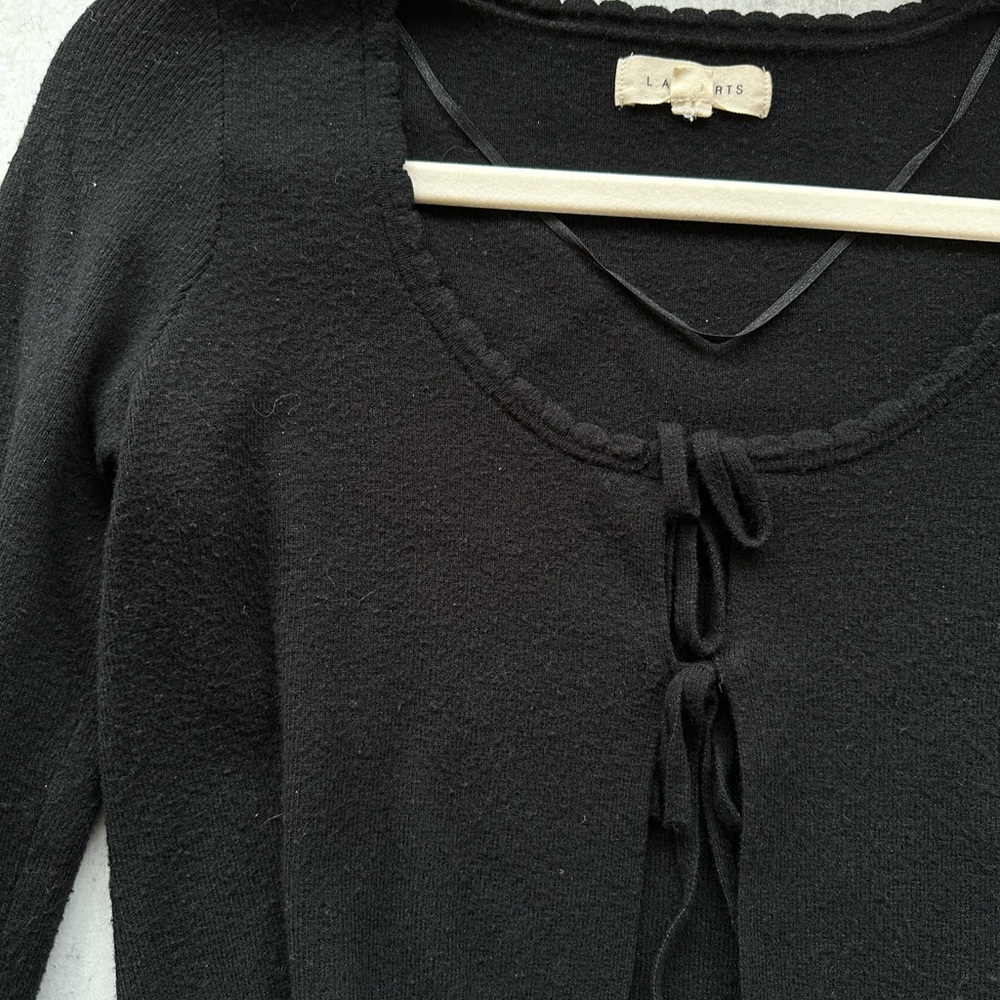 Tie Front Long Sleeve